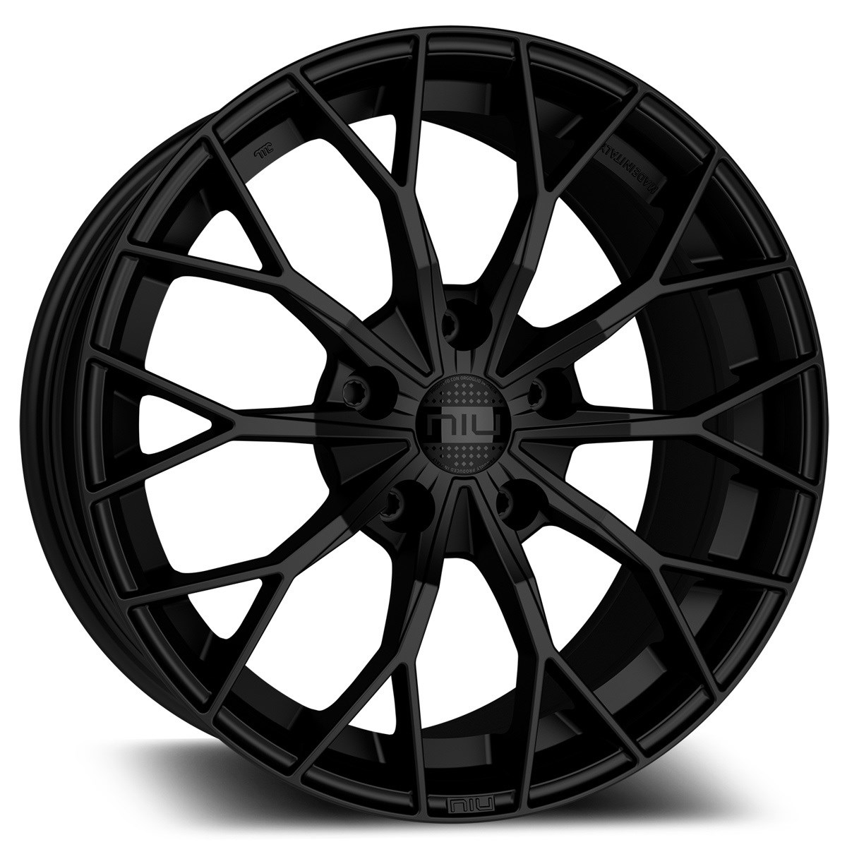 NIU WHEELS Y ZWART MAT NYYYYYCLGM37KBY